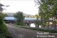 Bath, NH - Bath Bridge - Summer